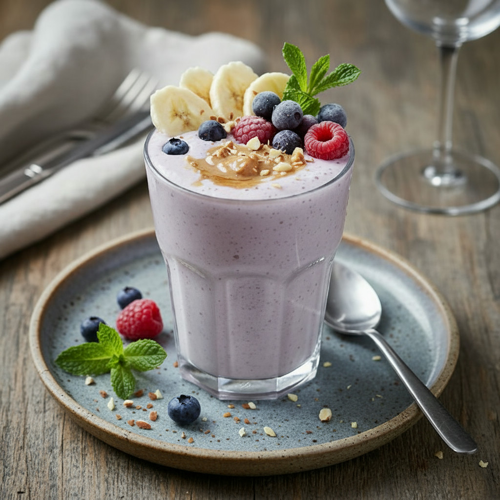 Almond Milk Smoothie vegetarian recipe