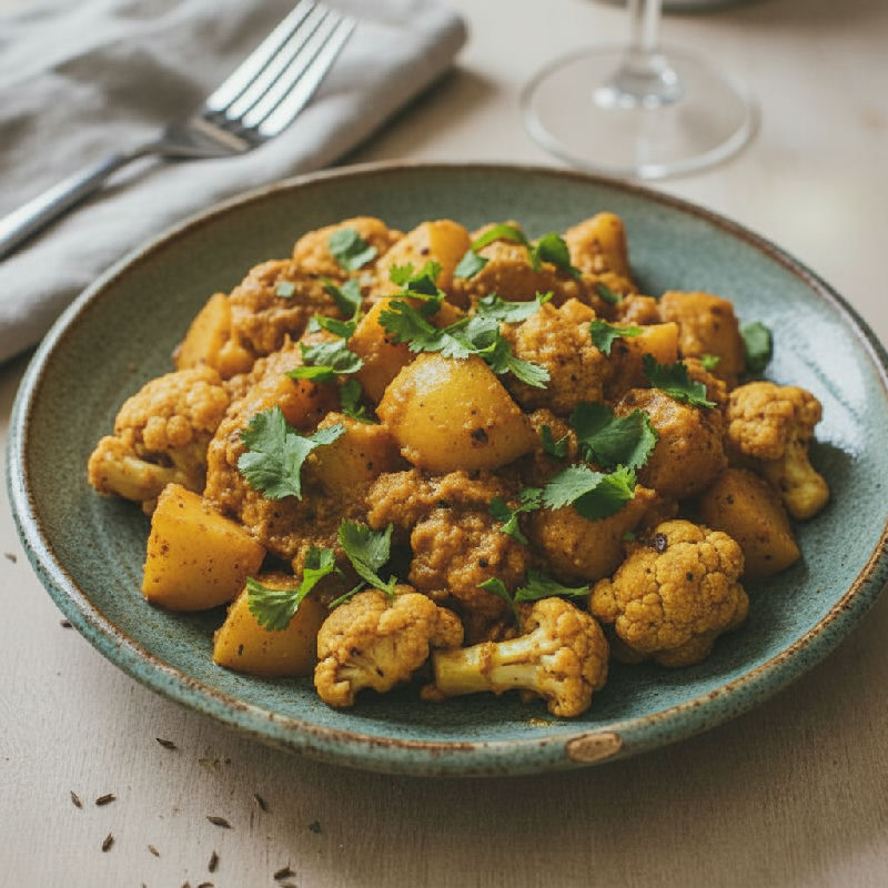 Aloo Gobi vegetarian recipe