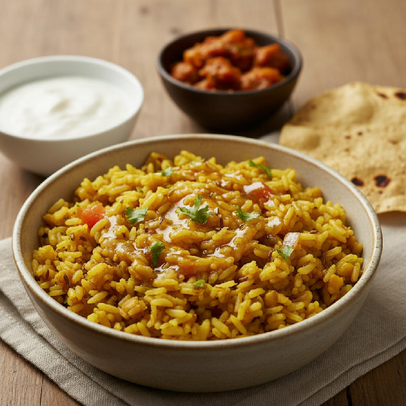 Arhar Dal Khichdi - vegetarian recipe