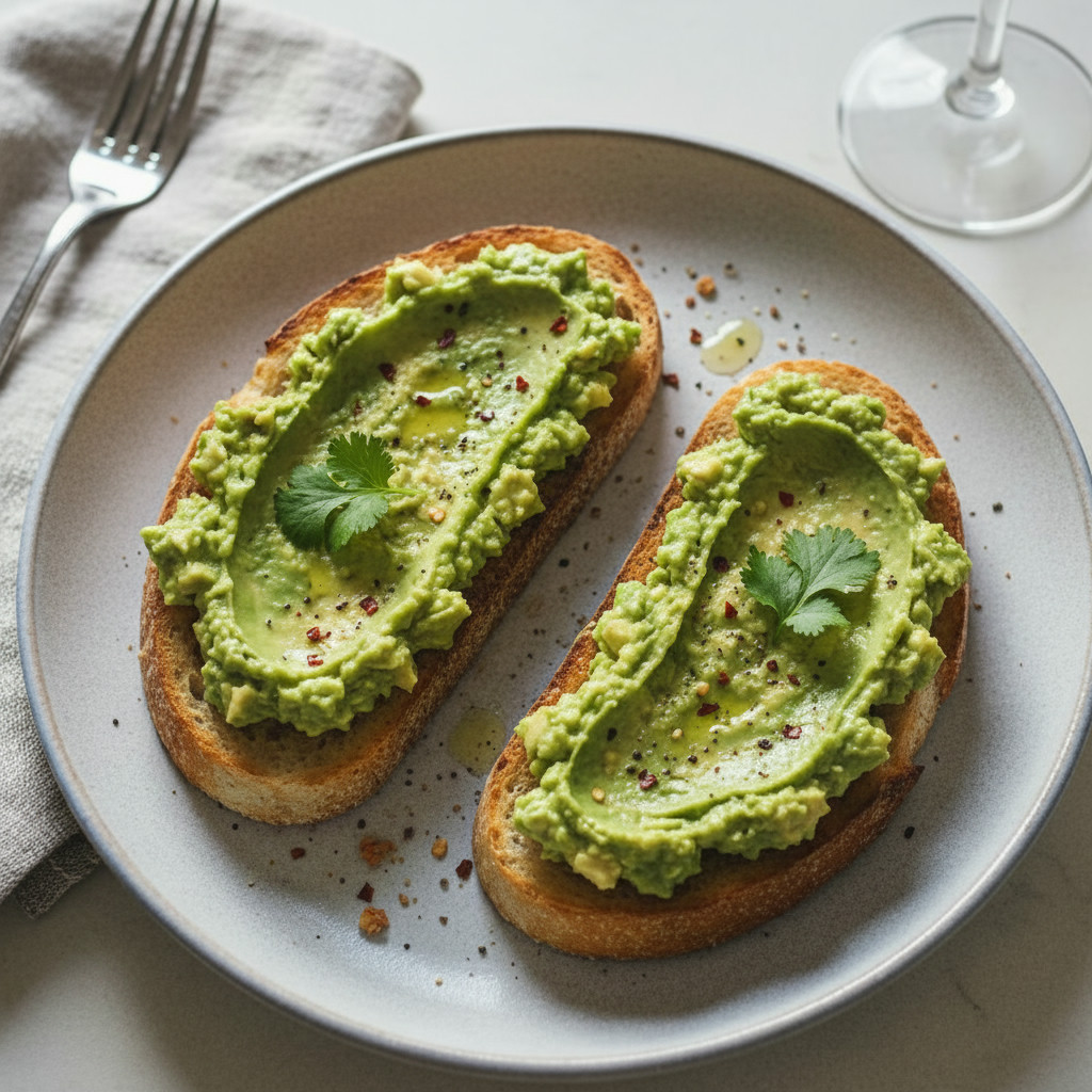 Avocado Toast vegetarian recipe