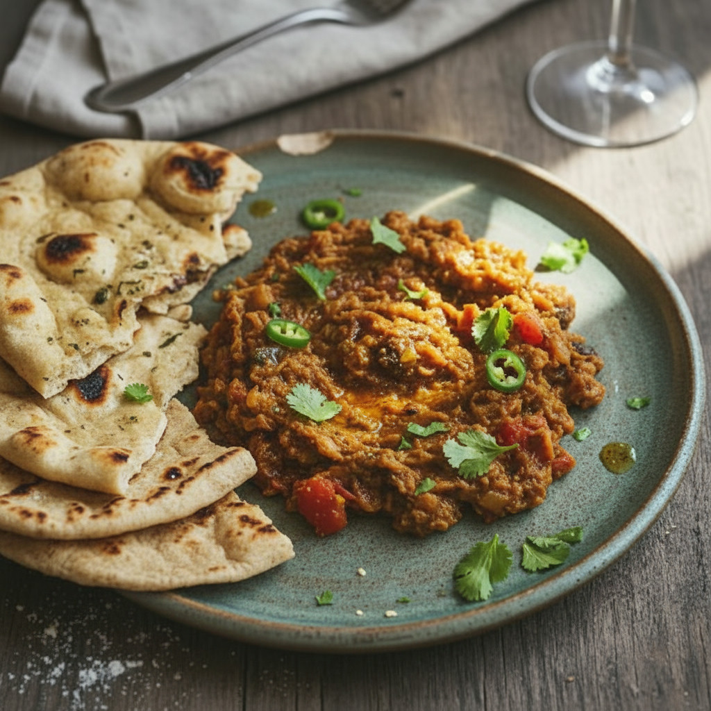 Baingan Bharta vegetarian recipe