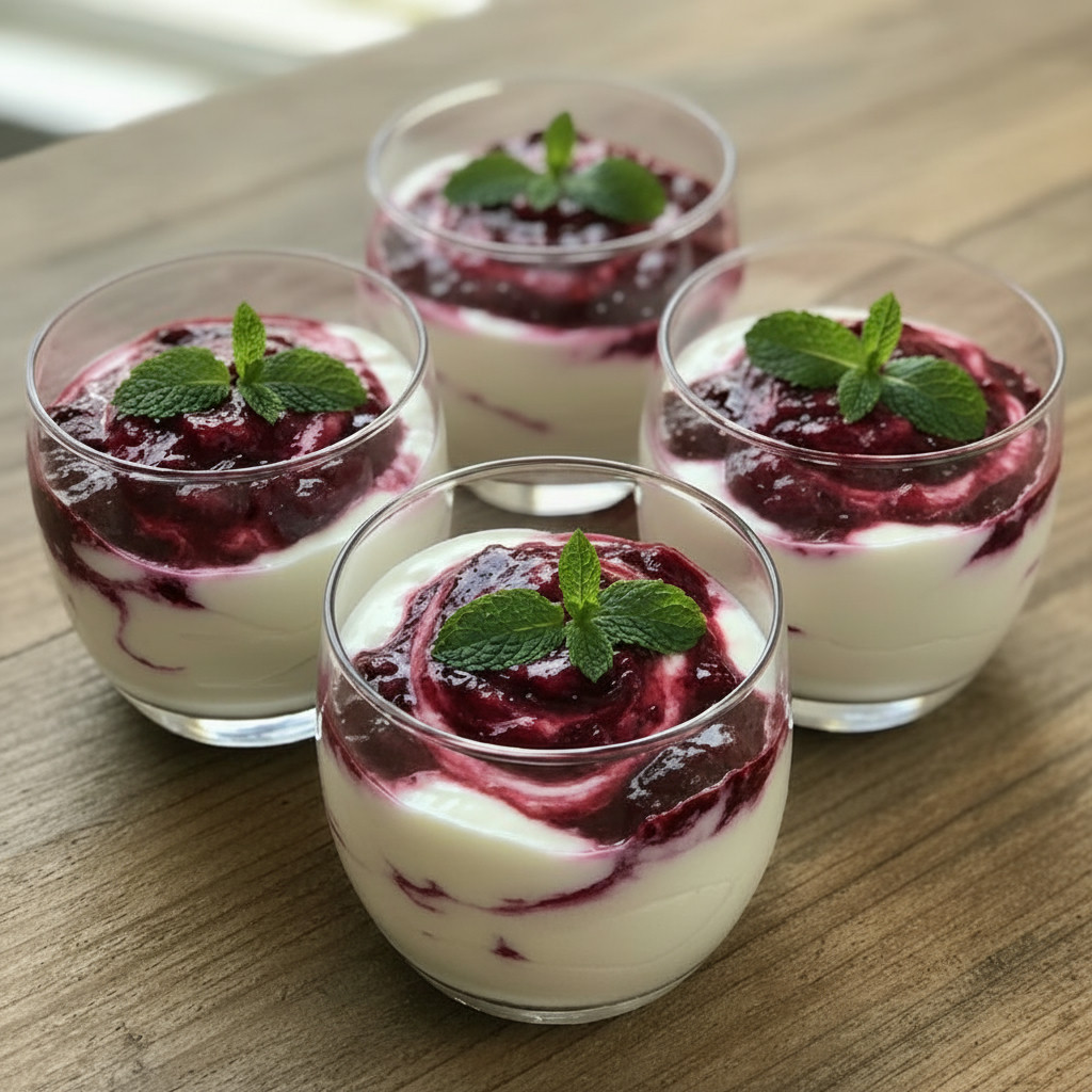 Berry Blast Swirl vegetarian recipe