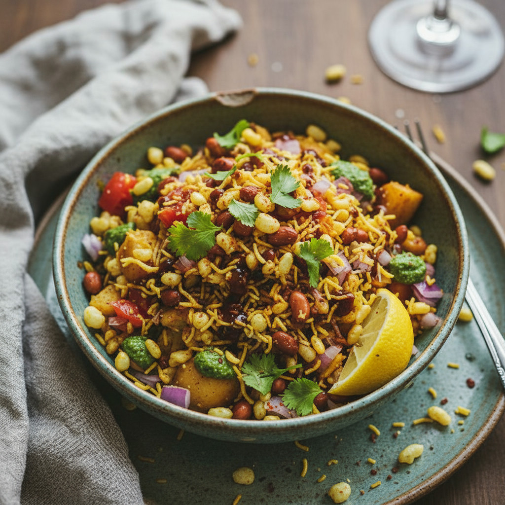 Bhel Puri vegetarian recipe
