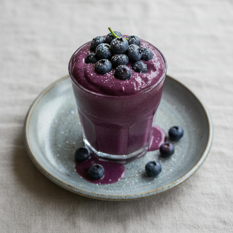 Blueberry Volcano vegetarian recipe
