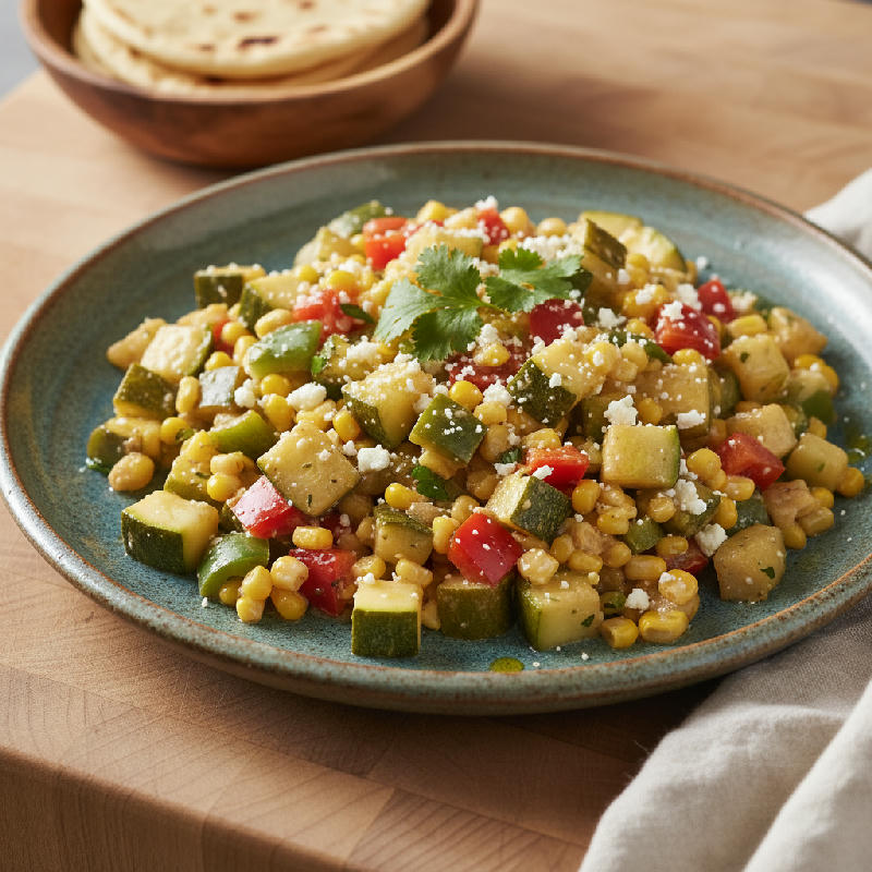 Calabacitas con Elote - Chef's Special vegetarian recipe