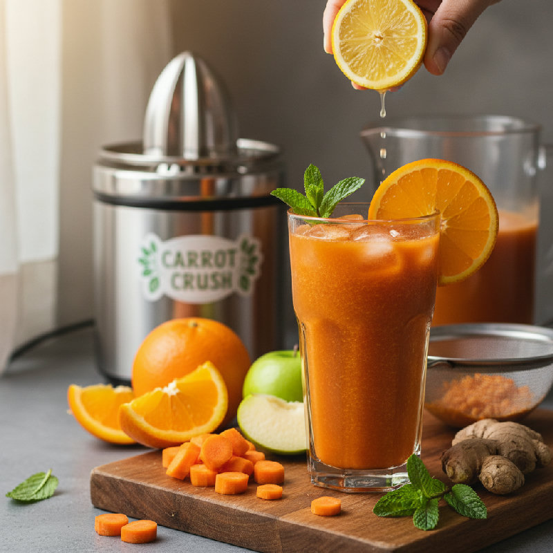 Carrot Crush vegetarian recipe