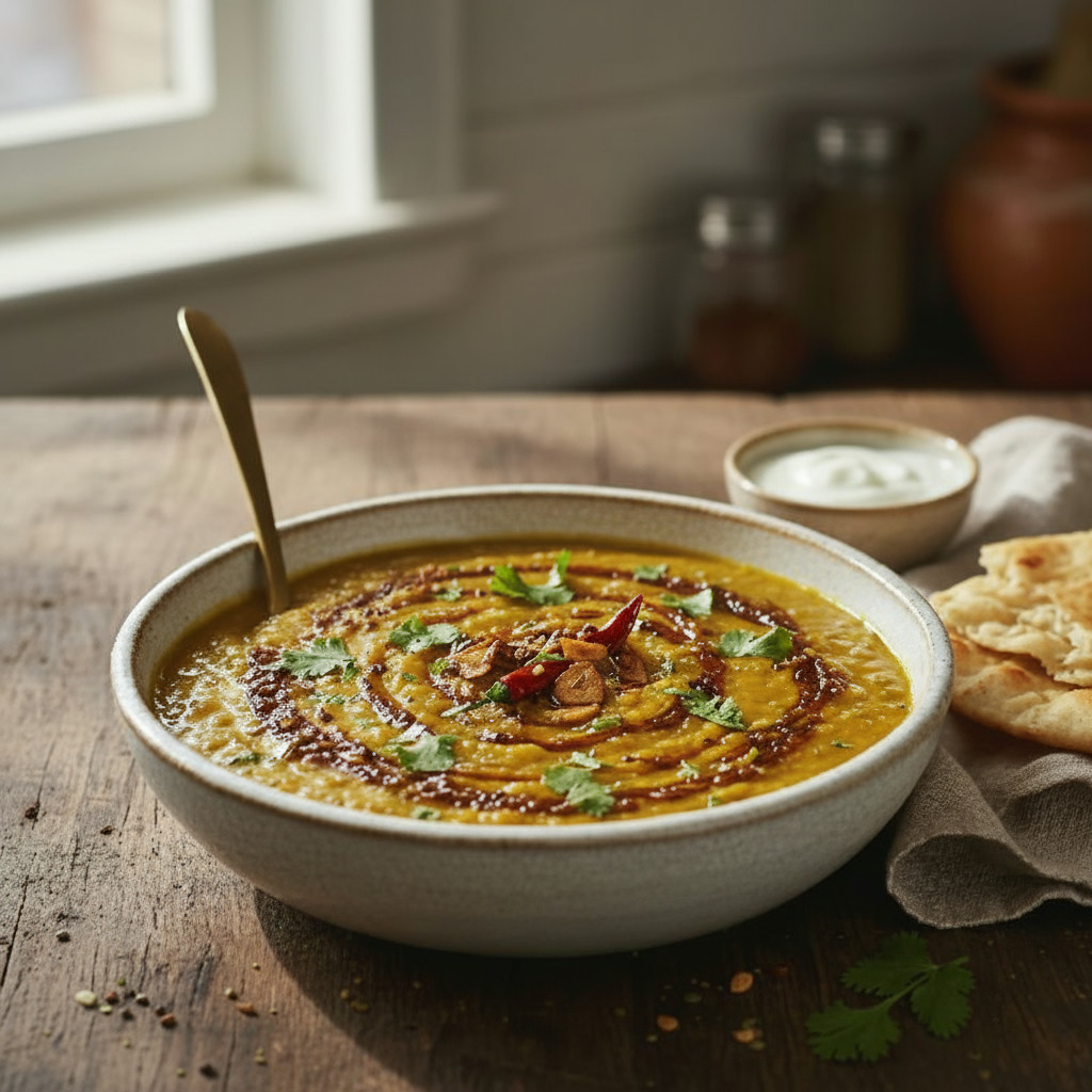 Dal Tadka vegetarian recipe