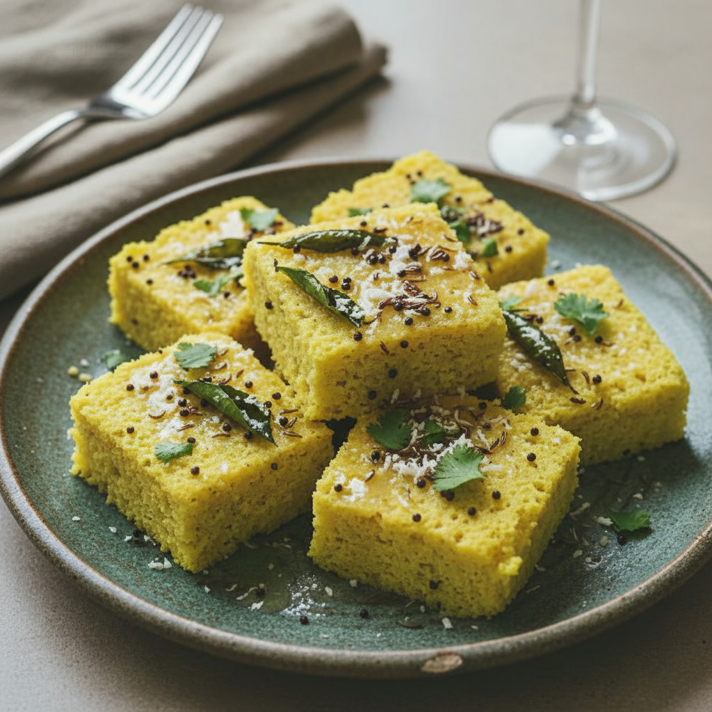 Dhokla vegetarian recipe