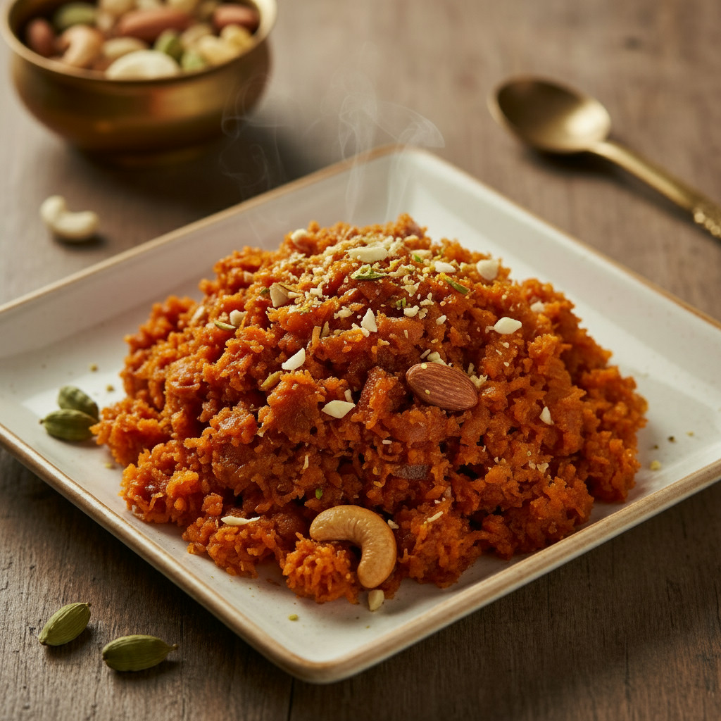 Gajar Halwa vegetarian recipe