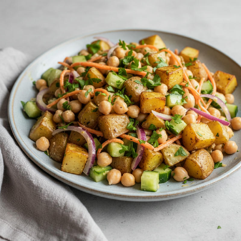 Harvest Pantry Salad vegetarian recipe