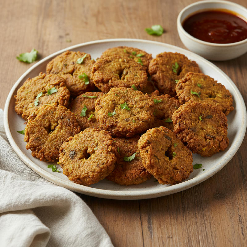 Masoor Dal Vada - Chef's Special vegetarian recipe