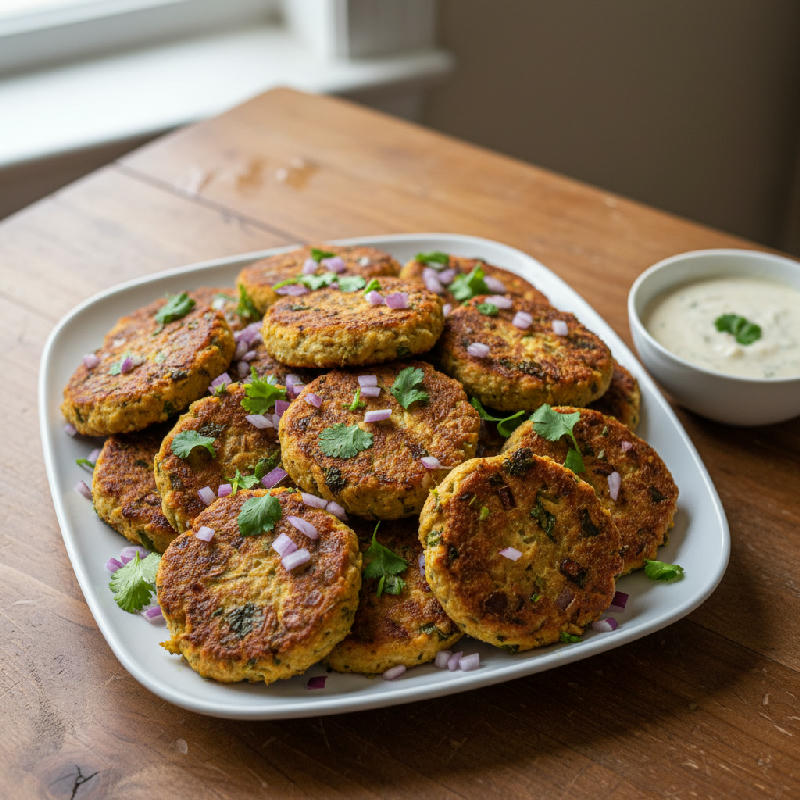 Mooch Masala Bites vegetarian recipe