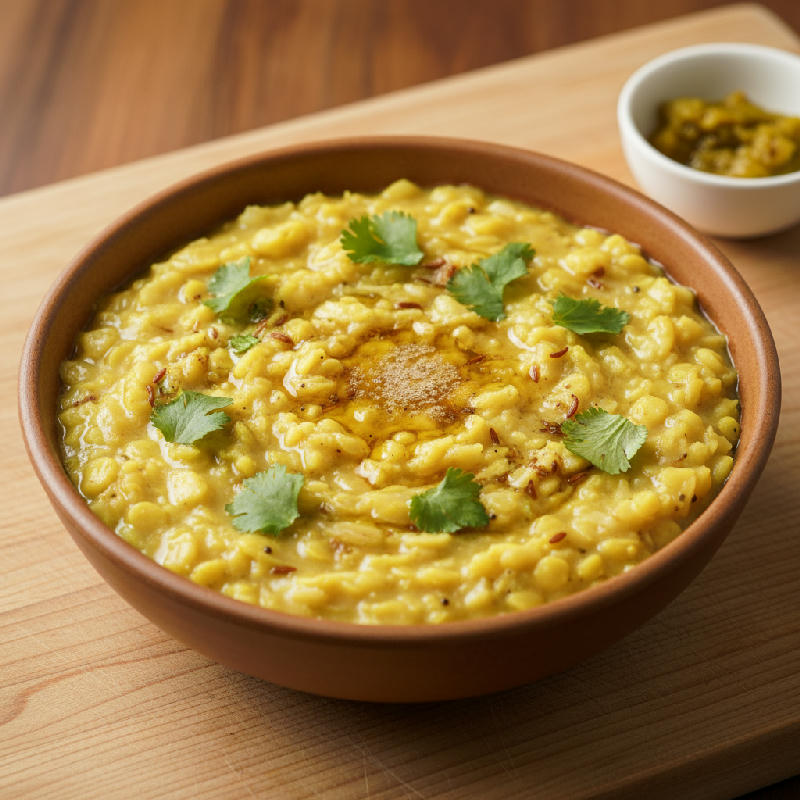 Moong Dal Khichdi vegetarian recipe