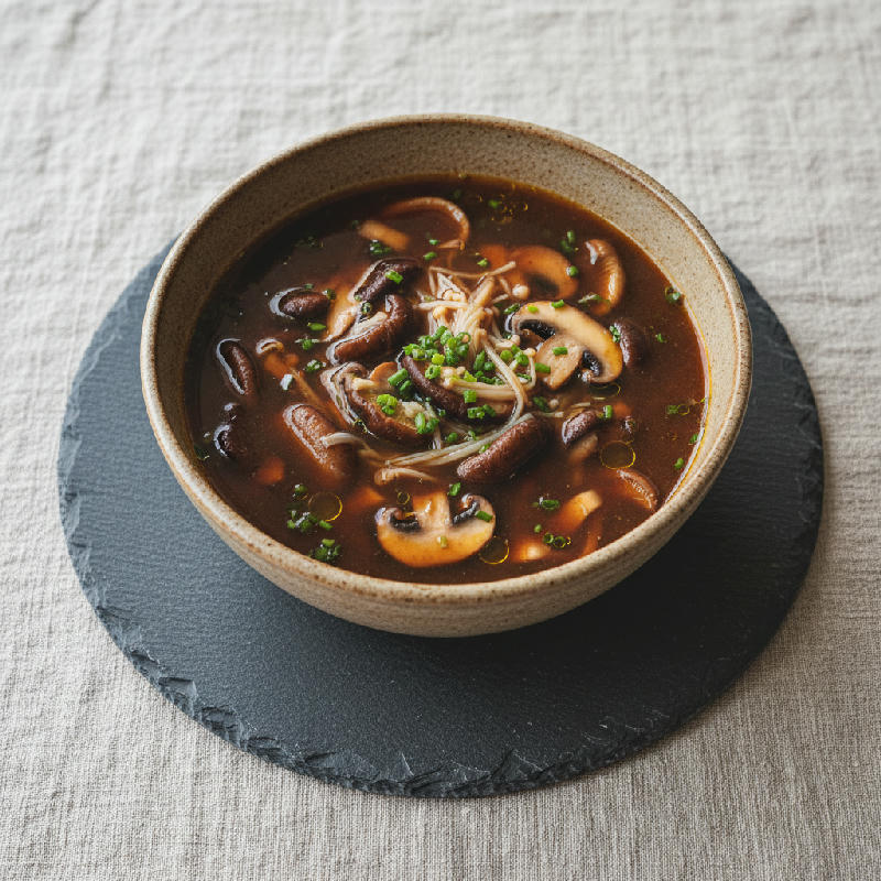 Mushroom Umami Broth vegetarian recipe