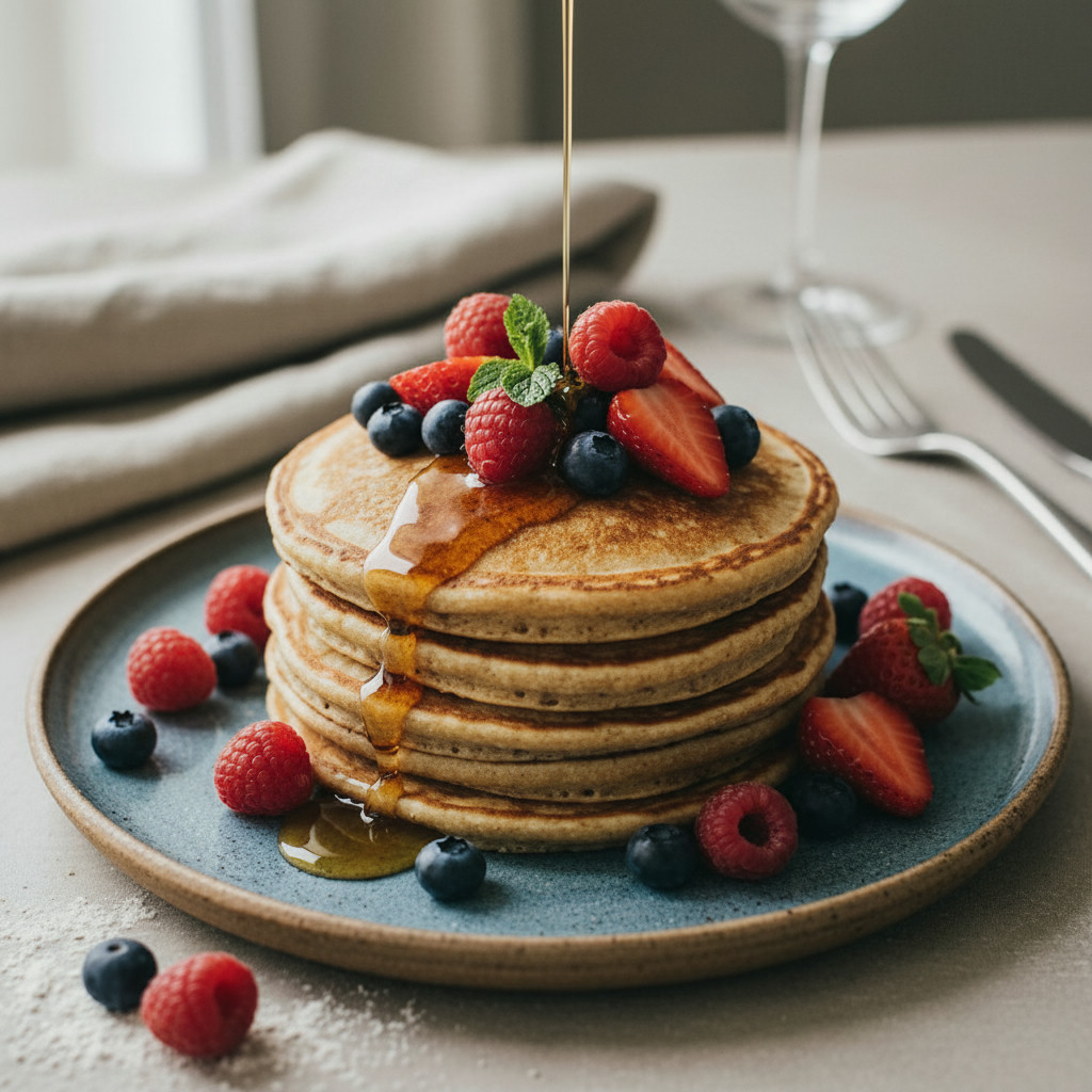 Pancake vegetarian recipe