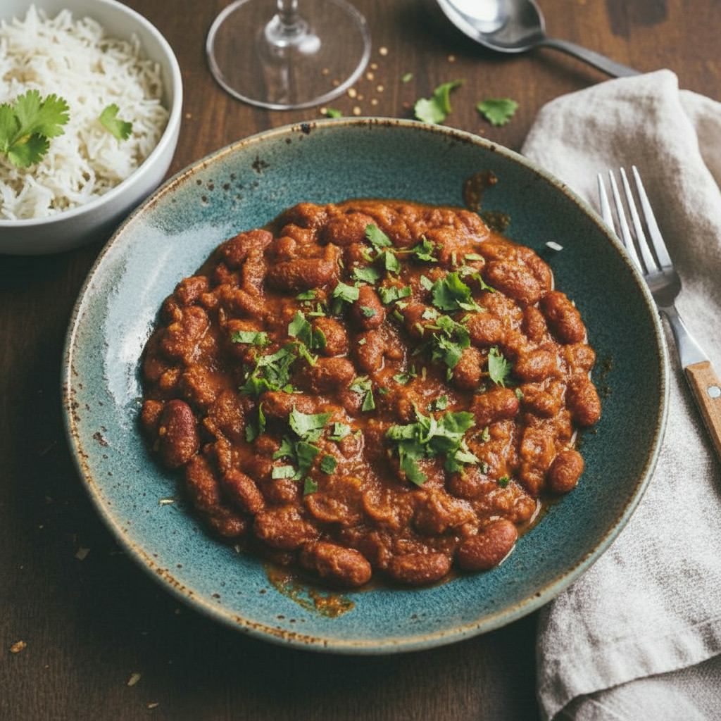Rajma Masala vegetarian recipe