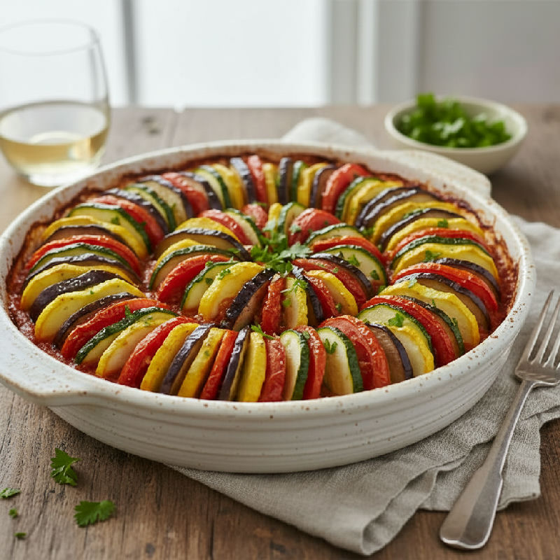 Ratatouille vegetarian recipe