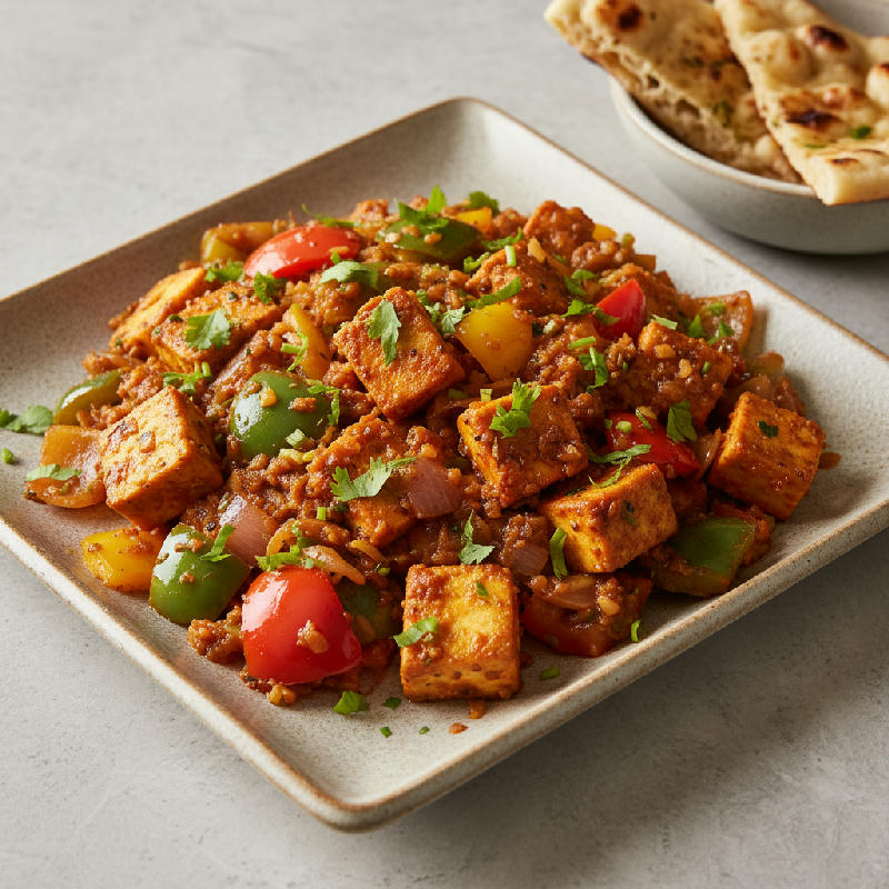 Tawa Paneer vegetarian recipe