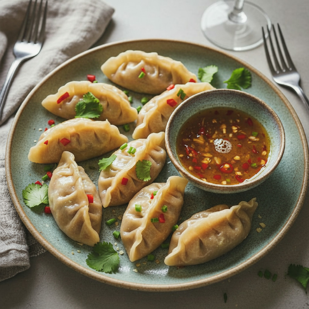Veg Dumplings vegetarian recipe