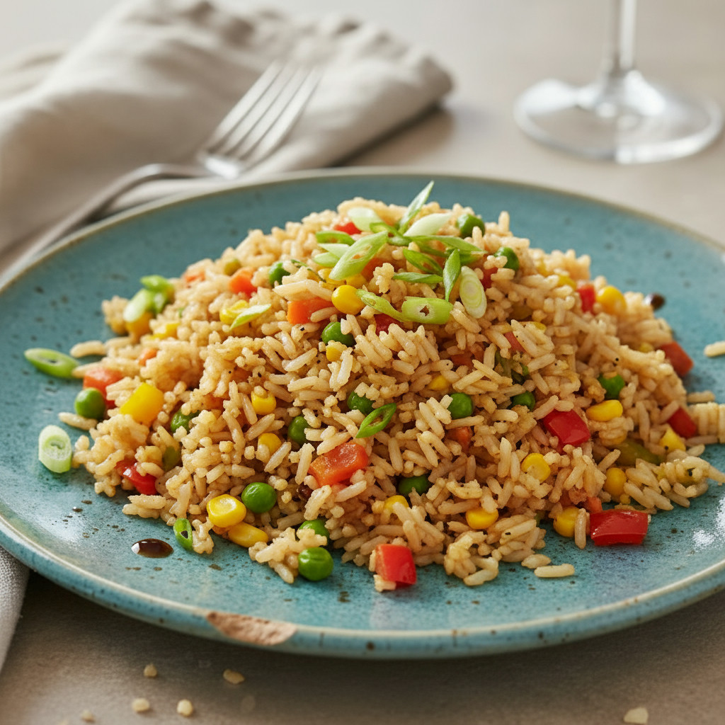 Veg Fried Rice vegetarian recipe