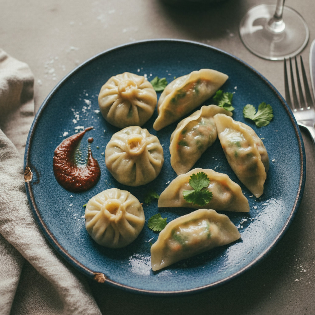 Veg Momos vegetarian recipe