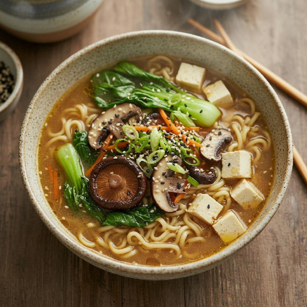 Veg Ramen vegetarian recipe