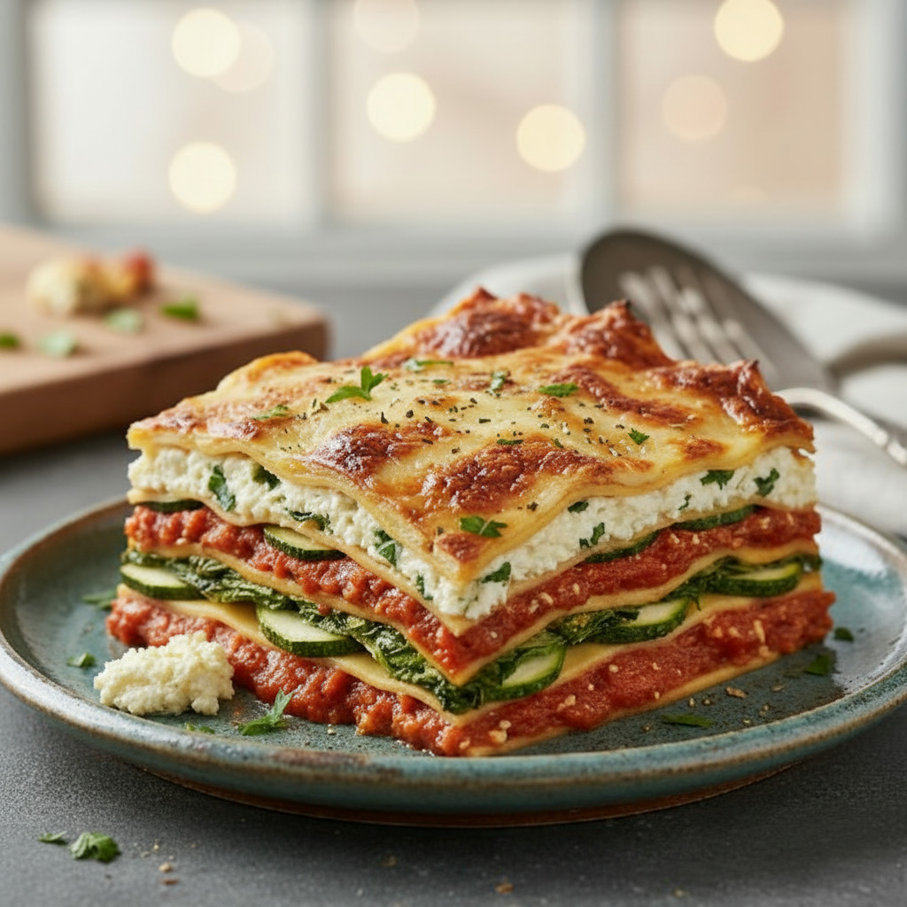 Veggie Lasagna vegetarian recipe